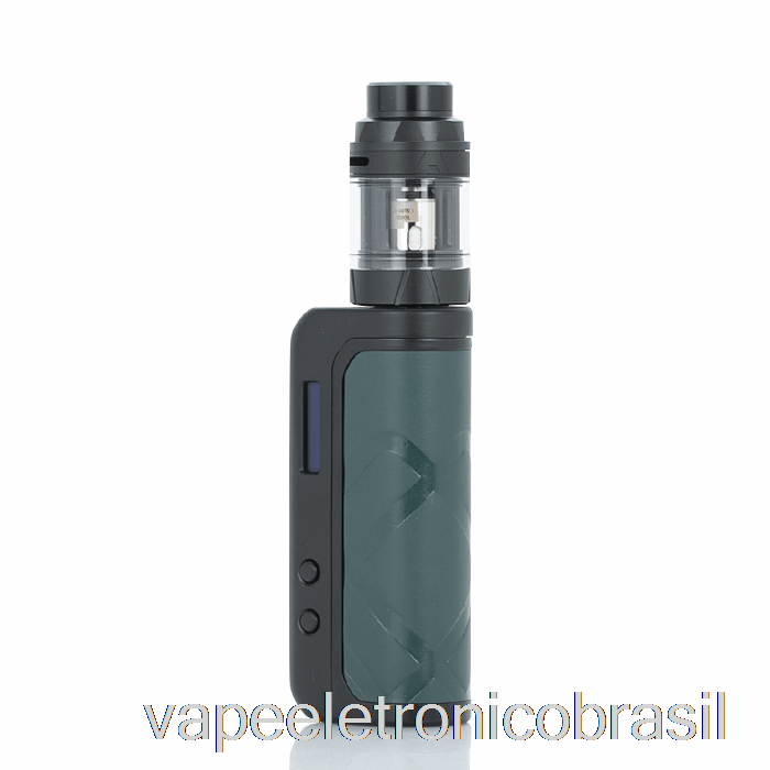 Vape Vaporesso Augvape Foxy One 120w Kit Inicial Couro Preto Verde